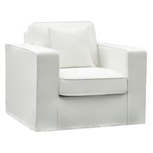 Chiara Slipcover Armchair
